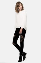 Thumbnail for your product : Maje Lace Inlay Leggings