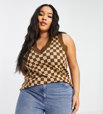 plus size sweater vest