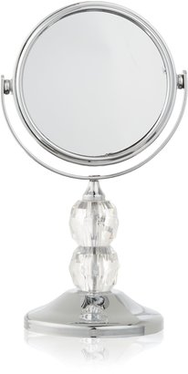 Danielle Enterprises Chrome Plated 4X Magnification Mini Mirror with Acrylic Gems