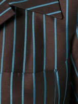 Thumbnail for your product : Kenzo Pre-Owned Striped Belted Skirt Suit