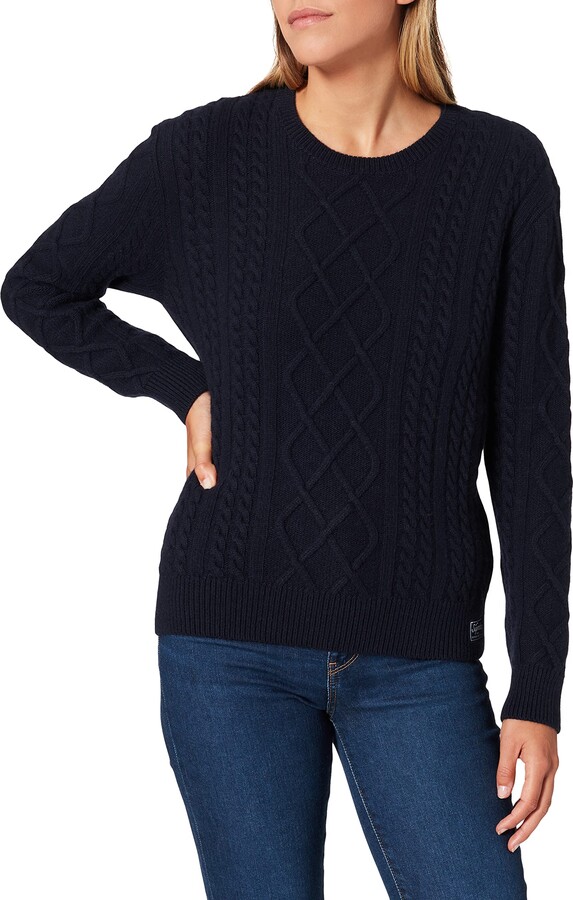 Superdry Women's Emilie Applique Crew Neck Sweater - ShopStyle