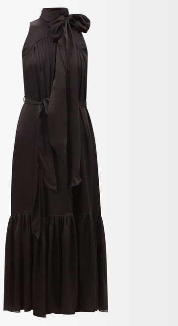 zimmermann dancer tie neck midi