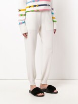 Thumbnail for your product : Barrie Romantic Timeless cashmere jogging trousers