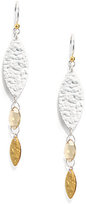 Thumbnail for your product : Gurhan Willow Champagne Quartz, 24K Yellow Gold & Sterling Silver Bloom Drop Earrings