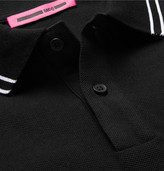 Thumbnail for your product : McQ Slim-Fit Contrast-Tipped Cotton-PiquÃ© Polo Shirt