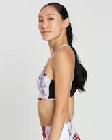 Thumbnail for your product : Under Armour Breathelux Carved Print Sports Bra
