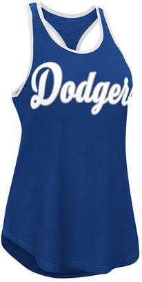 G-iii Sports Women Los Angeles Dodgers Oversize Logo Tank