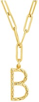 Thumbnail for your product : Sterling Forever 14K Goldplated Initial Pendant Necklace