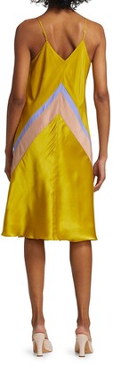 ATM Anthony Thomas Melillo Bias-Cut Silk Slip Dress