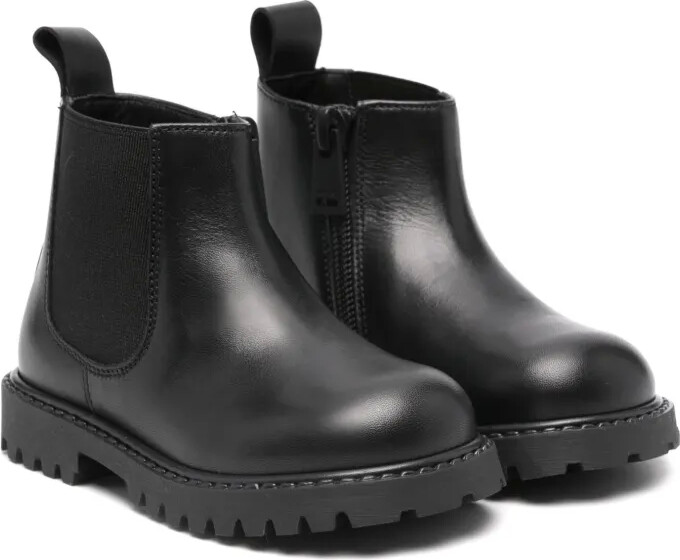 Medusa Head-plaque Chelsea boots