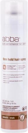 ABBA FIRM HOLD HAIR SPRAY Finishing Spray For Lasting Hold And UV Protection 10oz