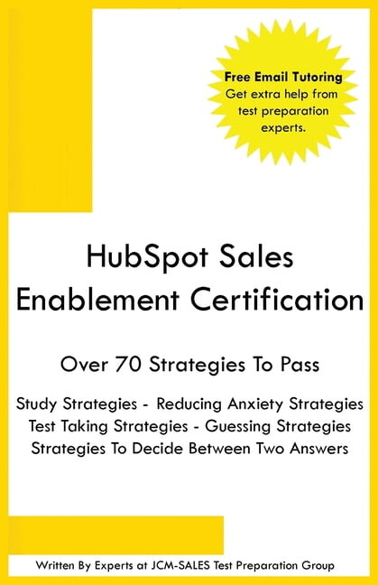 HubSpot Sales Enablement Certification, (Paperback)