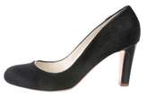 Thumbnail for your product : Laurence Dacade Ponyhair Round-Toe Pumps