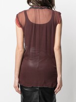 Thumbnail for your product : Dolce & Gabbana Pre-Owned 2000s Sheer Sleeveless Top