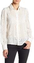 Thumbnail for your product : Lucy Paris Kerry Eyelet Blouse