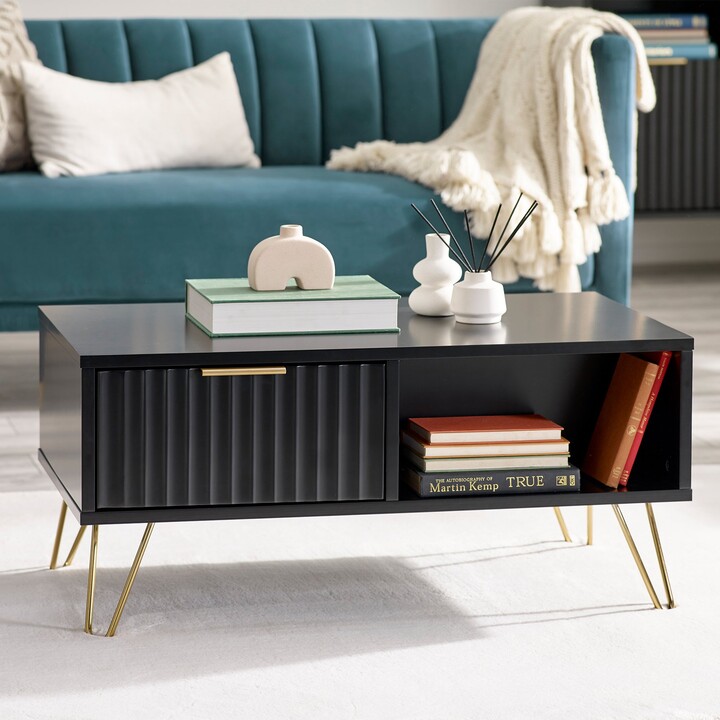 Dunelm Murano Coffee Table Black ShopStyle
