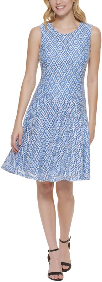 fit and flare tommy hilfiger dresses