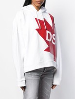 Thumbnail for your product : DSQUARED2 Canada flag hoodie