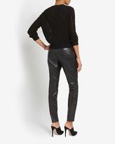 Thumbnail for your product : Inhabit Exclusive Cable Knit Sweater: Black