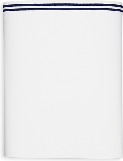 Hudson Park Collection Italian Percale Twin Flat Sheet - Exclusive