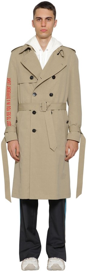 Mens Cotton Trench Coat | Shop the world's largest collection of 