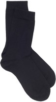 Thumbnail for your product : Falke Black Merino Wool Ankle Socks