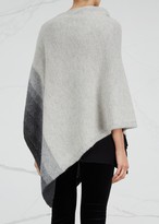 Thumbnail for your product : Eileen Fisher Grey Asymmetric Alpaca Poncho