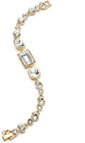 Thumbnail for your product : Givenchy Gold Tone and Crystal Flex Bracelet
