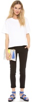 Thumbnail for your product : DKNY Short Sleeve Blouse with Peplum Back