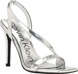 Calvin Klein Womens Chandari Ankle Strap Dress Heels Sandals Size 8M  