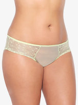 Thumbnail for your product : Torrid Mesh & Lace Hipster Panty