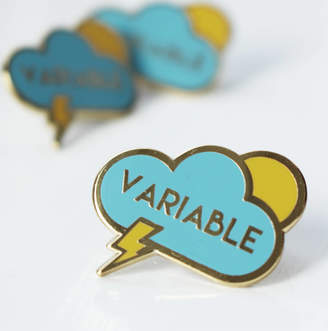 Helena Tyce Designs 'Variable' Enamel Pin Badge