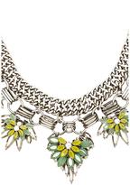 Thumbnail for your product : BCBGMAXAZRIA Floral Stone Chain Necklace