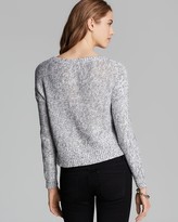 Thumbnail for your product : Aqua Sweater - Crewneck Marled Crop