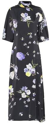 Acne Studios Dilona floral-printed satin dress