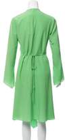 Thumbnail for your product : Gianfranco Ferre Silk Wrap Dress w/ Tags