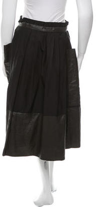 Balenciaga Colorblock Midi Skirt w/ Tags
