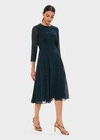 Hobbs Green Dress | Shop the world’s largest collection of fashion ...
