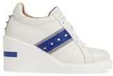 Thumbnail for your product : Linea Paolo Kesha Studded Wedge Sneaker