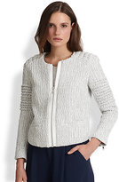 Thumbnail for your product : Elizabeth and James Bronco Woven Moto Jacket