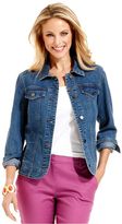 Thumbnail for your product : Charter Club Petite Denim Jacket