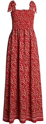 max studio floral dress