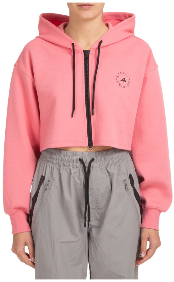 Adidas Cropped Hoodie | Shop the world's largest collection of fashion |  ShopStyle