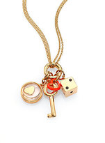 Thumbnail for your product : Marc by Marc Jacobs Key To My Heart Cluster Pendant Necklace