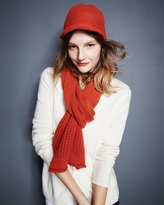 Thumbnail for your product : Portolano Knit Peak Hat with Visor, Rust