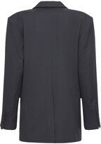 Thumbnail for your product : LOULOU STUDIO Tambo Oversize Wool Blend Blazer