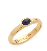 Thumbnail for your product : Monica Rich Kosann Strength Sapphire Cabochon Ring Charm