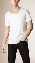 Thumbnail for your product : Burberry Cotton Jersey Scoop Neck T-shirt