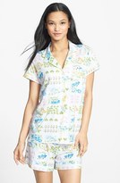 Thumbnail for your product : Carole Hochman Designs 'Butterfly Garden' Short Pajamas