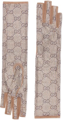 Gucci Tulle gloves with GG motif - ShopStyle